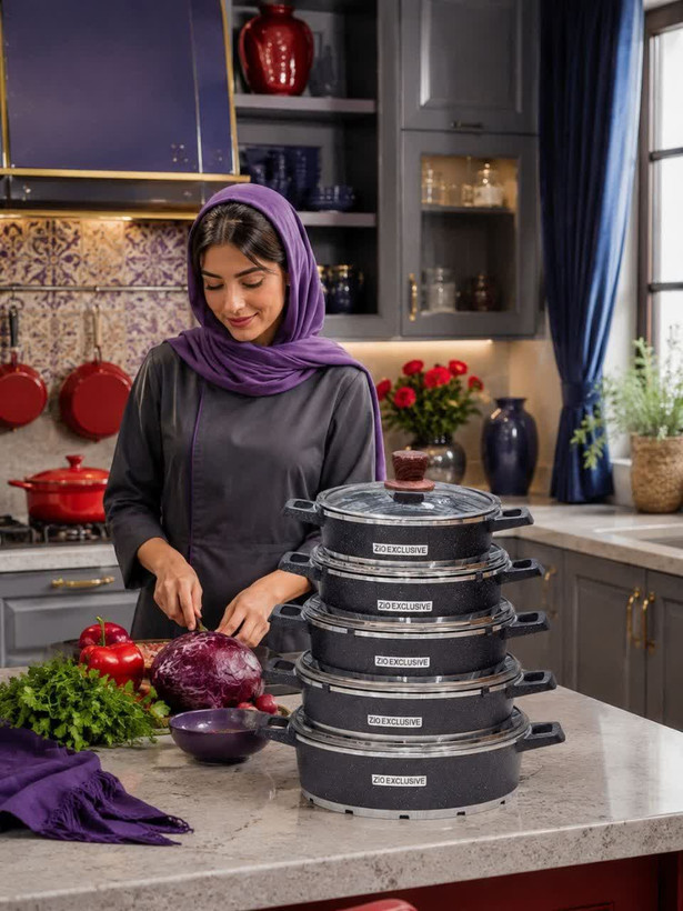 ماهی تابه چدن جنس Zio
