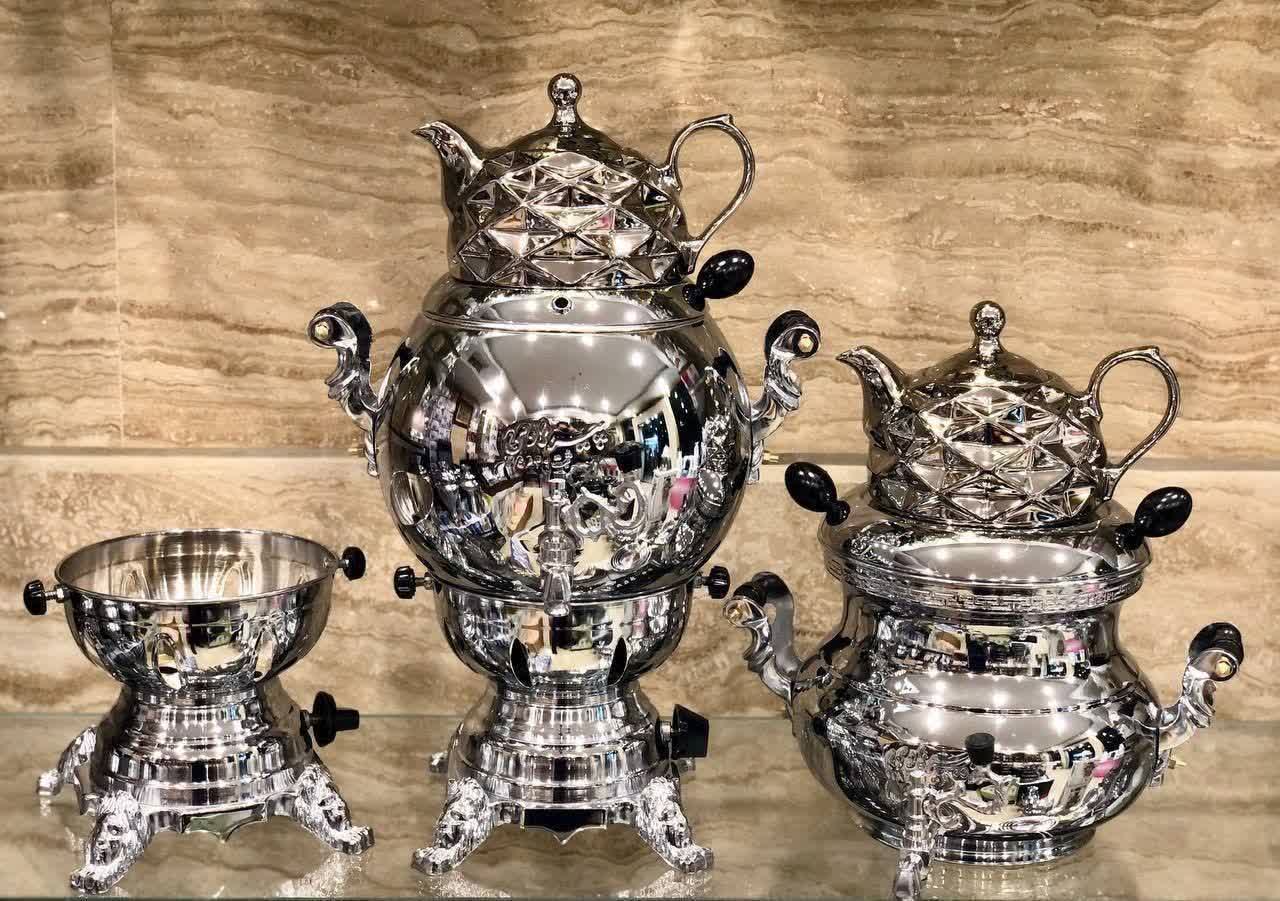 سماور ۶ لیتری توپی ساده